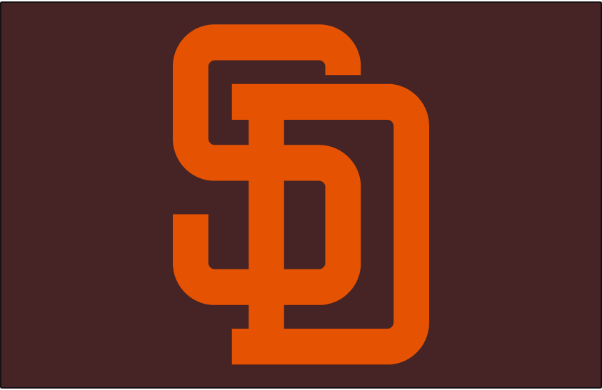 San Diego Padres 1985-1990 Cap Logo fabric transfer